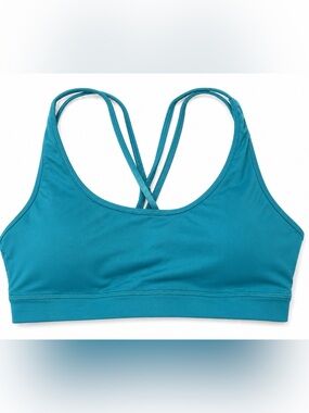 P'tula Teal Double-Strap Sports Bralette